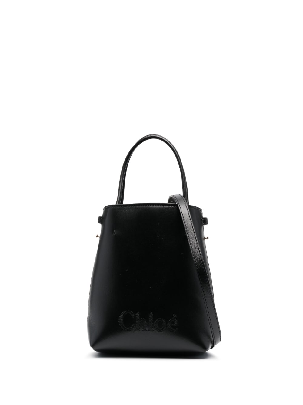 CHC23UP873I10CHLOESENSE001 CHLOÉ SENSE 마이크로 레더 버킷 백
